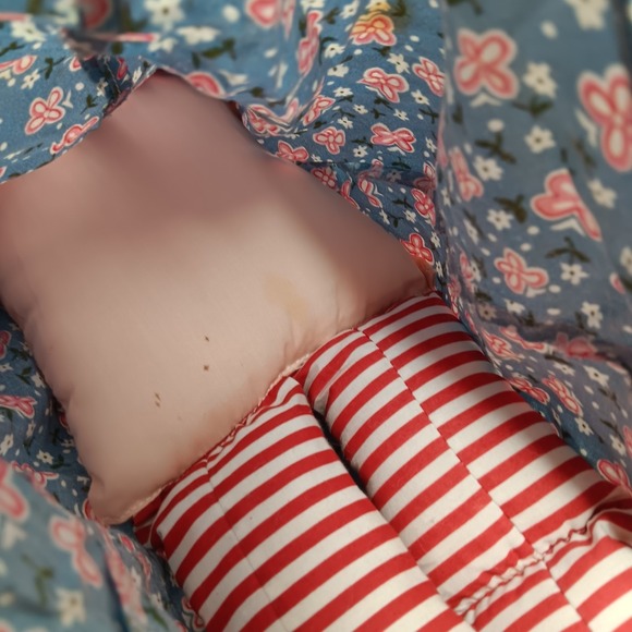 Applause Raggedy Ann Doll 25 inch Blue Red Retro Classic Plush Toy 1991 Gruelle - Picture 14 of 15